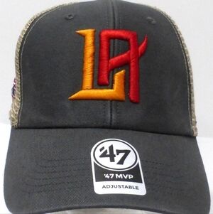 NWT LA Wildcats Trawler Clean Up Charcoal XFL 47 MVP